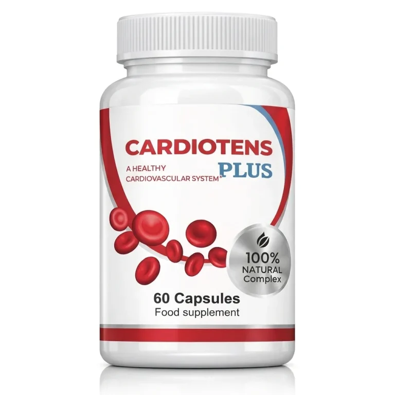 Cardiotens Plus Kapseln Packung mit Monatsvorrat, Hagebutte und Baldrian